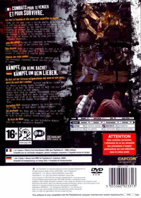 Beat Down - Fists of Vengeance box cover back